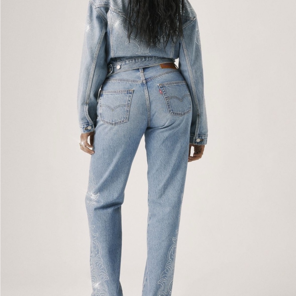 BEYONCÉ X LEVI’S 501® '90S WOMEN'S 28 x 30 - Picture 11 of 14